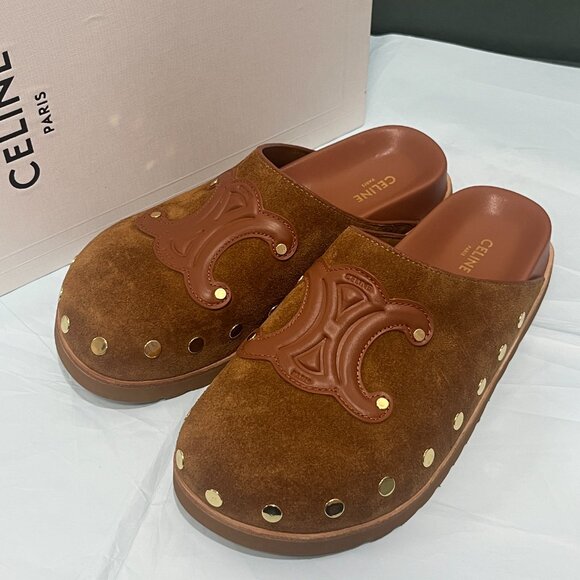Celine Women's Brown Sandals - Picture 5 of 6